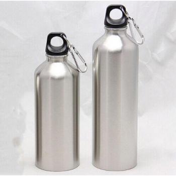 Sportliche Edelstahl Wasserflasche