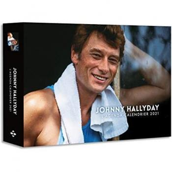 L'Agenda-calendrier Johnny Hallyday 2021