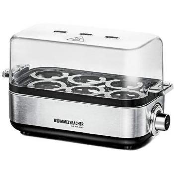 Rommelsbacher Egg Stove ER 600 Acciaio Inossidabile per 6 Uova