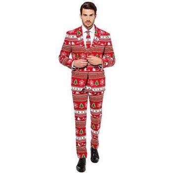 OppoSuits Men's Winter Wonderland Suit