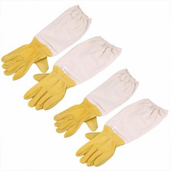 Safety First Beekeeping Gloves for Beginners
