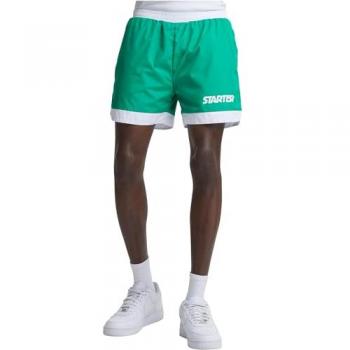 Starter Retro Shorts Grün Mittlerer Bund Herren