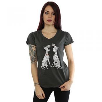 Colorful Pongo & Perdita Cartoon Print Top