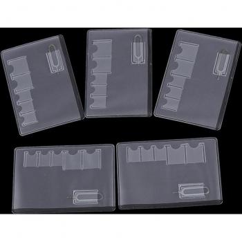 5 Pcs Easy Carry SIM Card Case