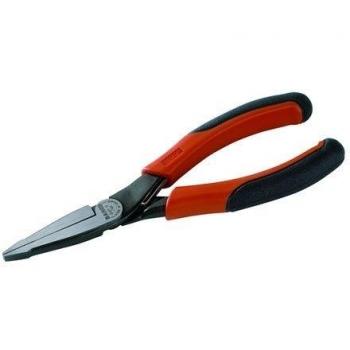 Bahco 2421 G‑140 Alicates de Punta Plana 40 mm, 140 mm largo