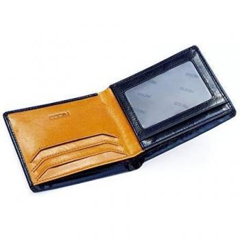 Ricco Men's Designer Leather Wallet RFID Blocking
