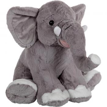 Teddy GIPSY Éléphant Assis 50 cm Ombre Grise