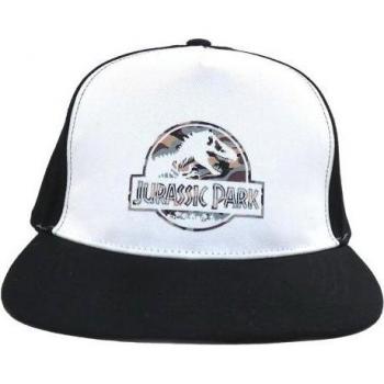 White OneSize Jurassic Park Snapback‑Cap
