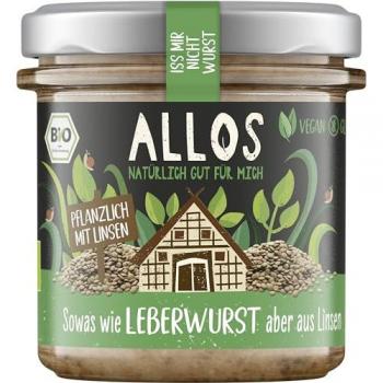 Allos Iss mir nicht Wurst Leberwurst 135g