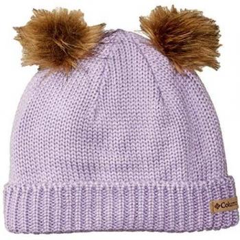Gorro Columbia para niña, Snow Problem Beanie, Acrílico, Color Morado