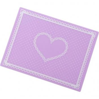 Silicone Nail Art Salon Practice Mat with Cushion, 28.1*21.1 cm