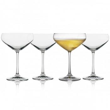 JUVEL Champagnerglas 4er-Set, 340 ml, Lyngby Glas
