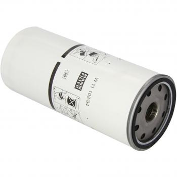 MANN-FILTER Filtro olio VOLVO,RENAULT TRUCKS,FODEN TRUCKS W 11 102/34