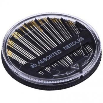 Set de Agujas de Coser 30 – Estuche de Costura