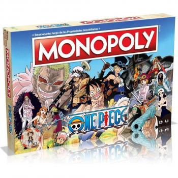 Monopoly: Edición One Piece – Juego de Mesa de Comercio y Estrategia, Versión en Español, para 2 a 8 Jugadores, por Winning Moves