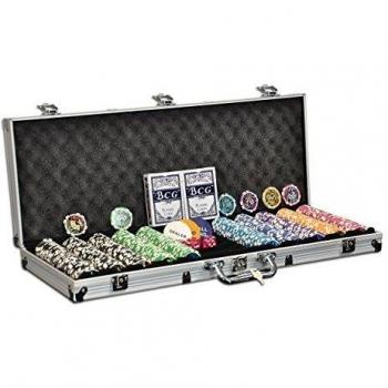 Pokerkoffer Ocean Champion 500 Chips und Black Jack Zubehör