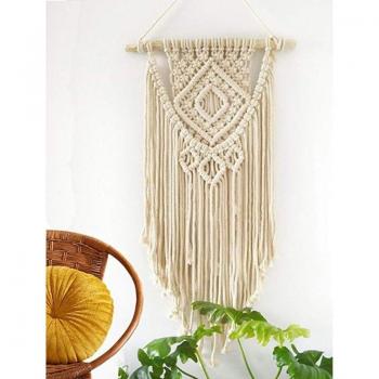 Tapisserie en macramé pour chambre