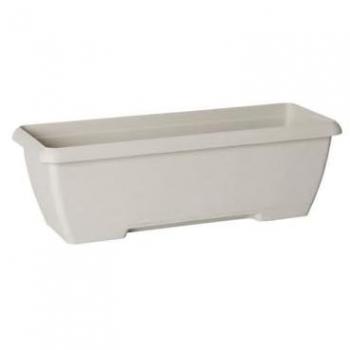 Jardinière Garden Id Teramo – Blanc, 60 cm – Réserve d’eau et volume plantier