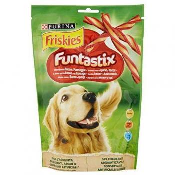 Friskies Funtastix Barritas de Queso y Bacon para perros