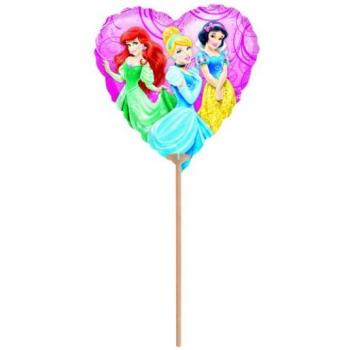 Principessa Disney Palloncino in Alluminio – Taglia Unica 23 cm