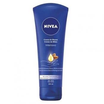 NIVEA Crema Manos Intensiva 100 ml con Aceite de Almendras