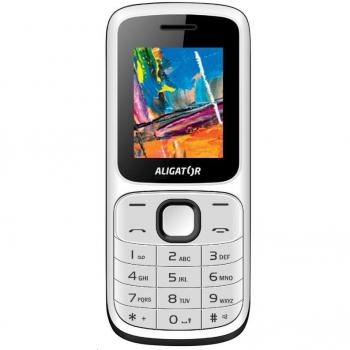 ALIGATOR D210 Dual SIM, bílý/černý (AD210WB)