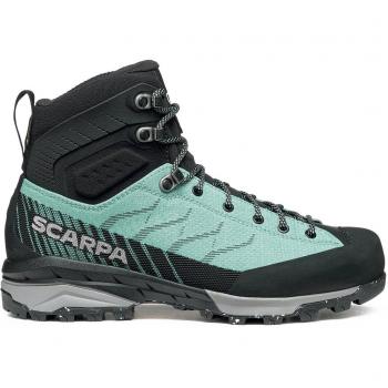 Scarpa Leichter atmungsaktiver Damen Gore-Tex® Trekkingschuh. Farbe: Grün / Schwarz / Größe: 37.5