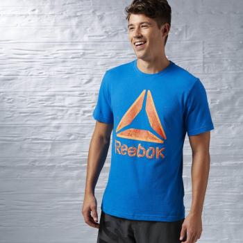 Camiseta Reebok Shattered Delta para Homens Manga Curta