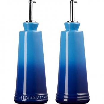 Conjunto Gourmet Azeite e Vinagre Le Creuset Azul
