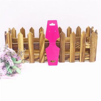 Set de Collares y Aretes con Tarjetas de Embalaje, 50 Uds., 5 Colores, 12x4.5 cm
