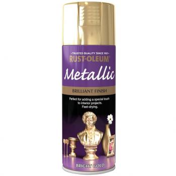 400ml High Shine Metallic Gold Finish