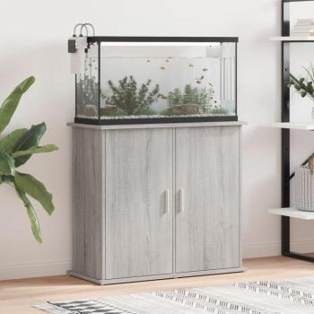 VidaXL Aquarium Support Black 81x36x73 cm Engineered Wood