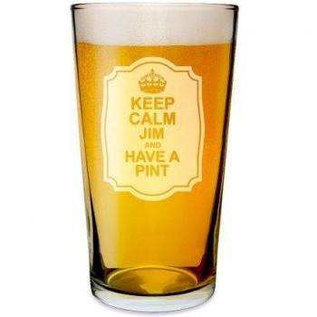 Keepsake Calm Pint Glass