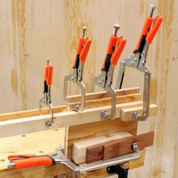 Locking Woodworking Clamp