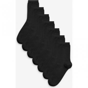 Lot de 7 chaussettes noires en modal