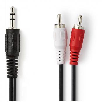 3,5 mm Male to 2x RCA Male Stereo Audio Cable