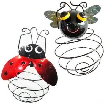 HTI‑Living Solarlampe „Bienenlicht“-Set