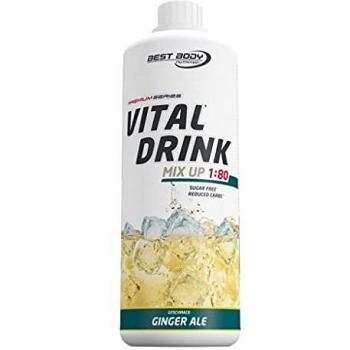 Best Body Nutrition Low Carb Vital Drink Erdbeer 2 x 1 Liter