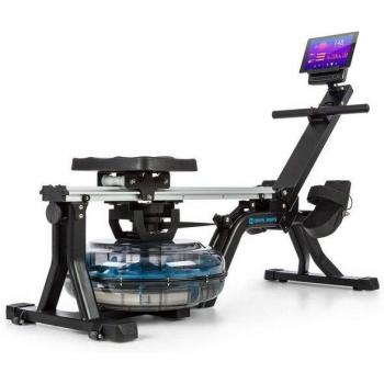 Flow M1 Rameur à eau Capital Sports – Design noir, contrôle de résistance 8‑niveau