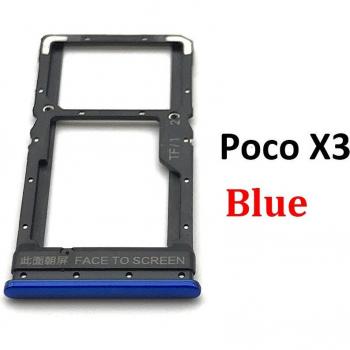 50Pcs Xiaomi Poco X3 SIM Card Tray Slot Holder