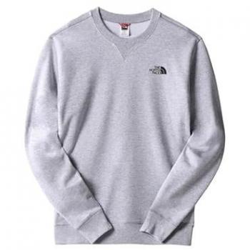 The North Face Grå Crew Sweatshirt för Herrar
