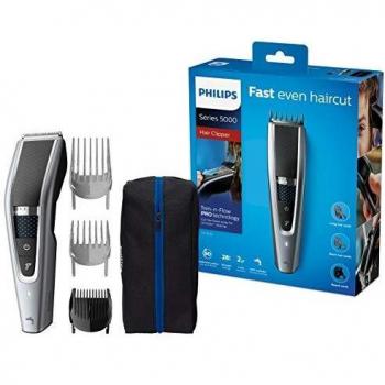 Philips HC5630/15 Rechargeable Hair Trimmer with 3 Combs