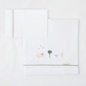 Nairobi Lino Set de Sábanas Bimbidreams Cuna