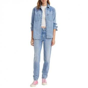 Levi's Mom Jeans Blau für Damen