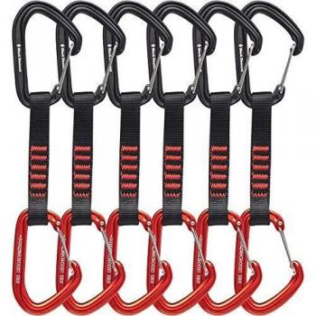 Black Diamond Hot Wire 6 Pack 12 Cm Quickdraw Octane One Size