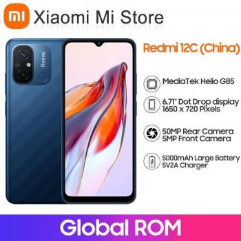 Redmi 12C 5000mAh Akku Smartphone