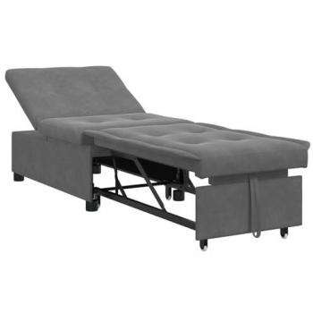 Vidaxl Modern Grey Sofa‑Bed 67 × 194 × 82 cm
