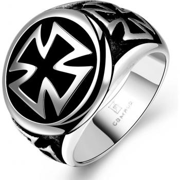 Cooles Herrenaccessoire: Kreuzring aus Titan
