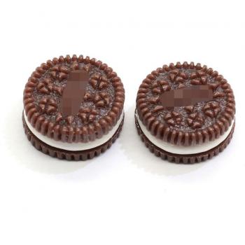“Set de 50 Cabujones de Resina Plana 17 mm para Galletas”
