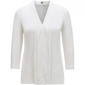 Boss White Blouse Insani for Women Size 40